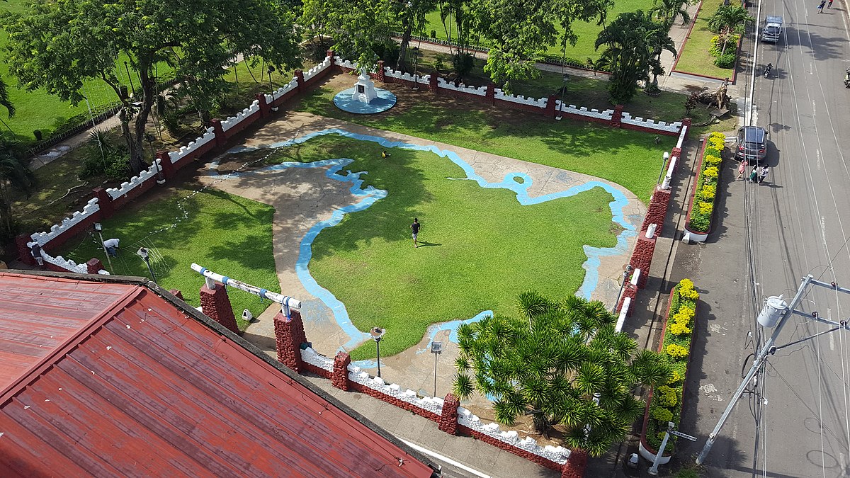St. James the Greater Church and Relief Map of Mindanao